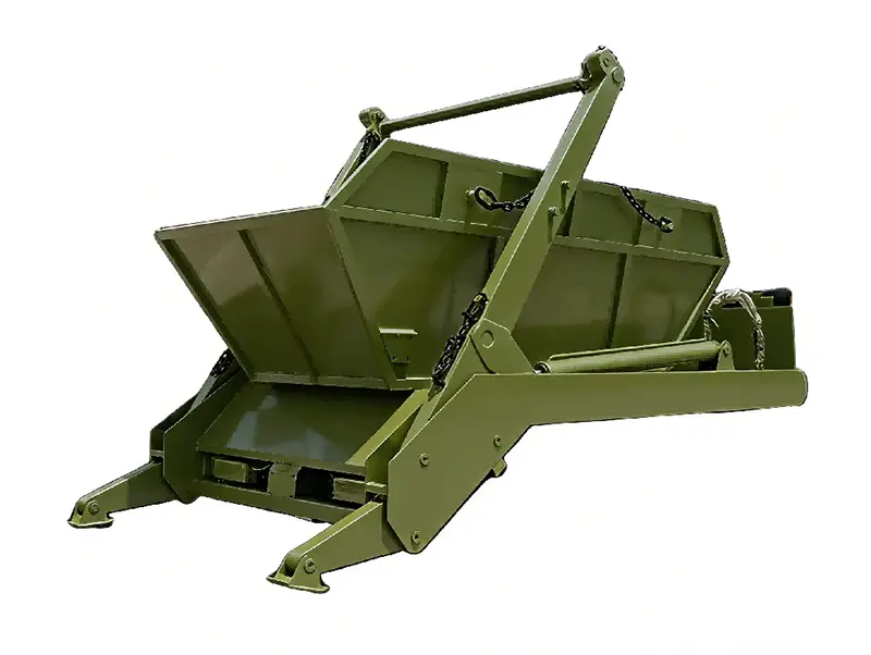 Vuilniswagens met zwenkarm