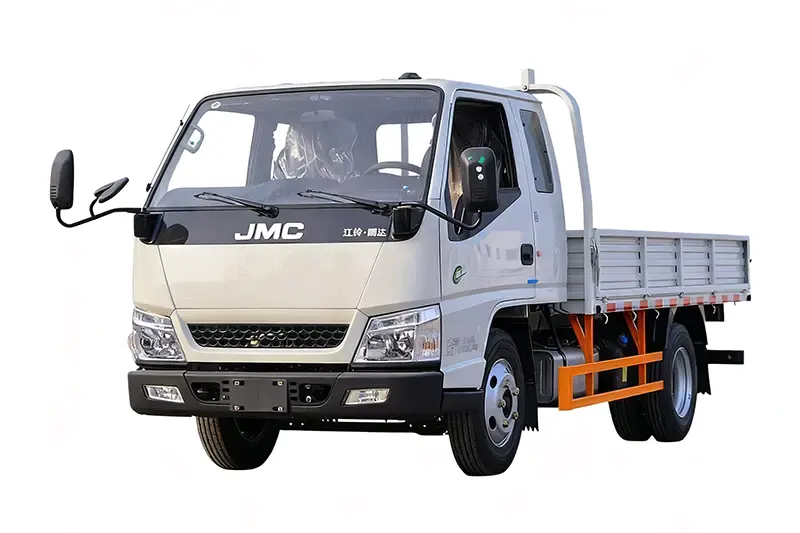 Dieplader met zijborden