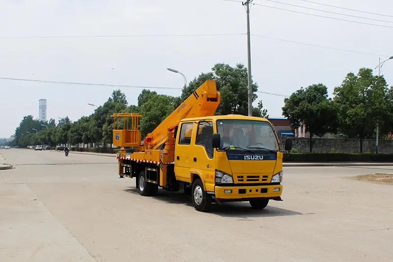 15-21m Telescopic Boom Aerial Work Truck