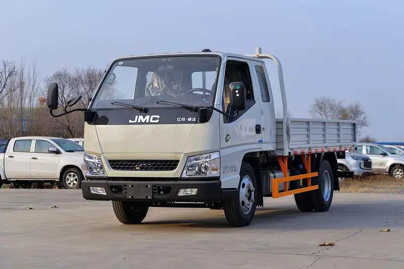 Flatbed Truck with Side Boards