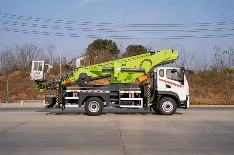 45m Aerial Manlift Work Platform Truck