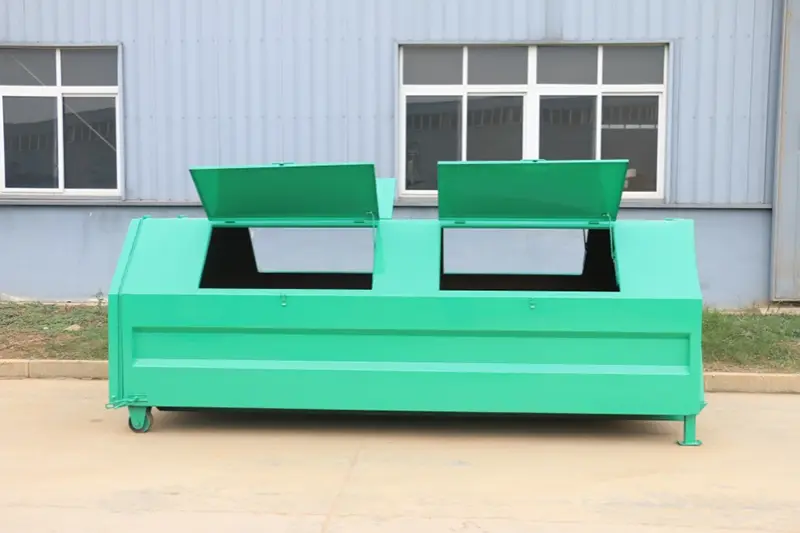 Hook-arm Type Garbage Bin