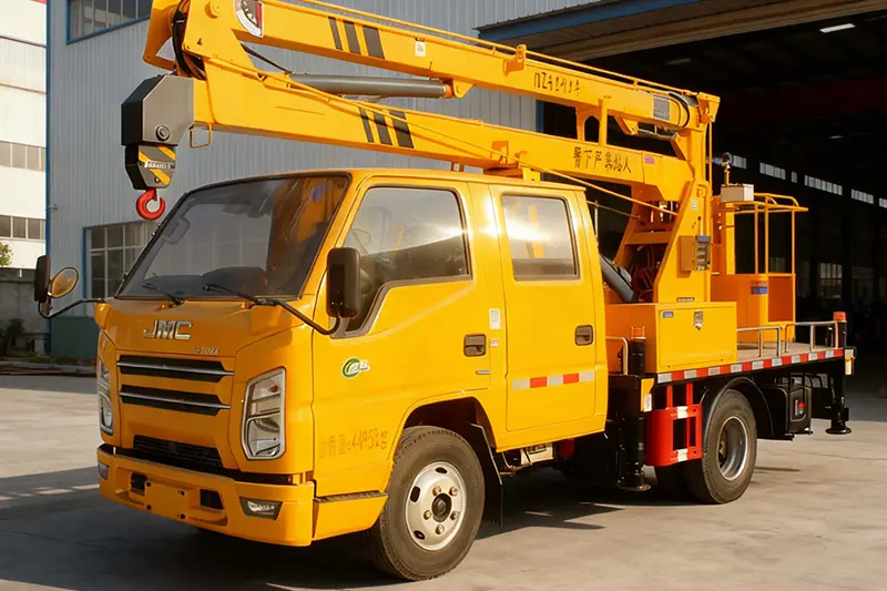 Middelgrote knikarm-werkwagen