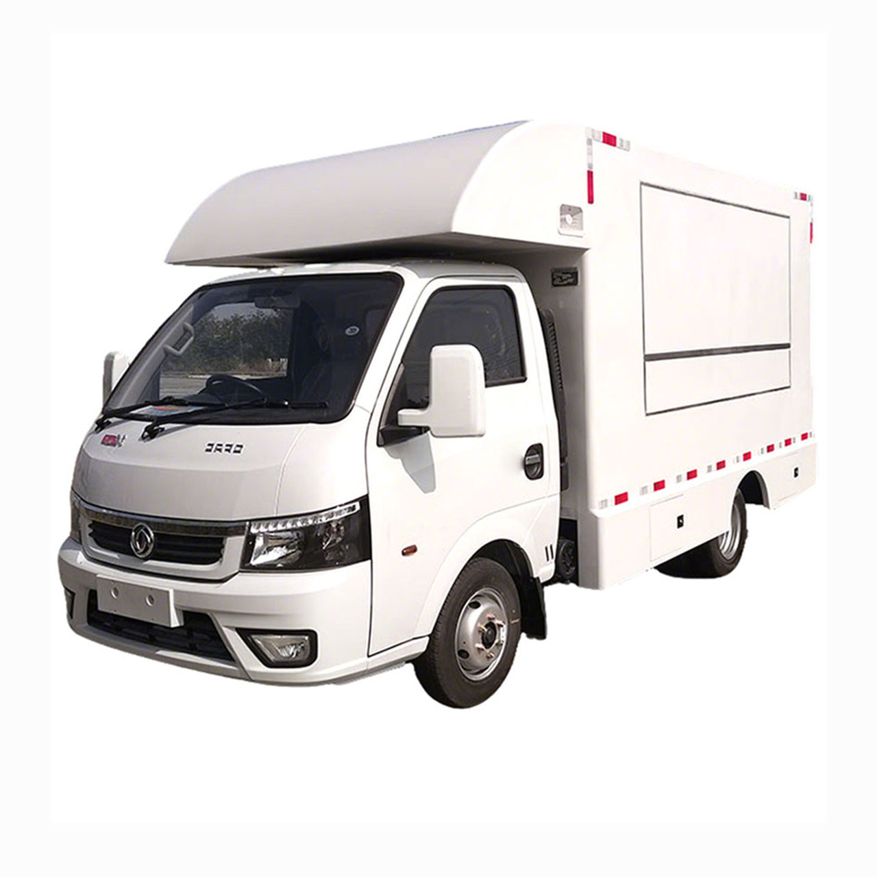 Minitruck voor Nigeria Compacte foodtruck met keukenfoodtruck