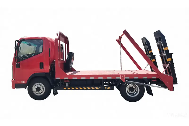 Vuilniswagen met zwenkarm